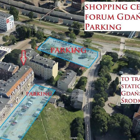 Berg Apartament Blue Gdańsk Exteriör bild