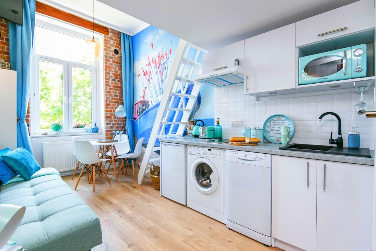 Berg Apartament Blue Gdańsk Exteriör bild