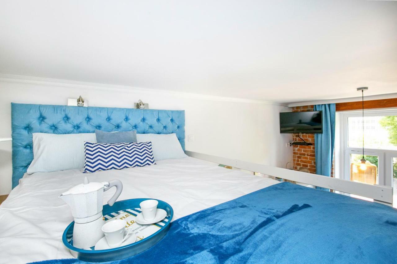 Berg Apartament Blue Gdańsk Exteriör bild
