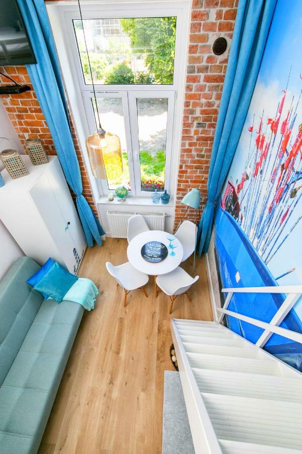 Berg Apartament Blue Gdańsk Exteriör bild